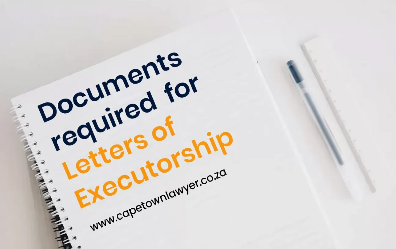 Documents required for letters of executorship