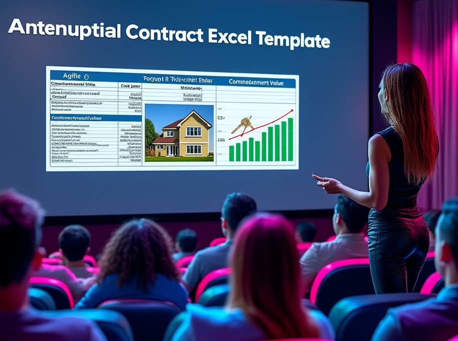Antenuptial contract Excel template